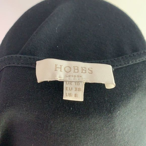 Hobbs London black top/print bottom maxi dress - Picture 7 of 7